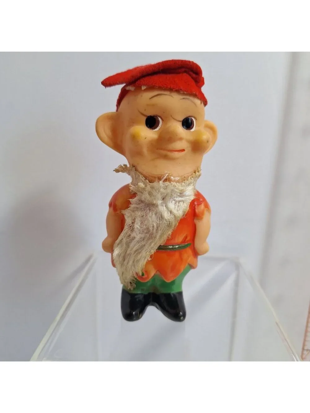 Elf Christmas Ornaments Dwarves Vintage Japan Figures 4
